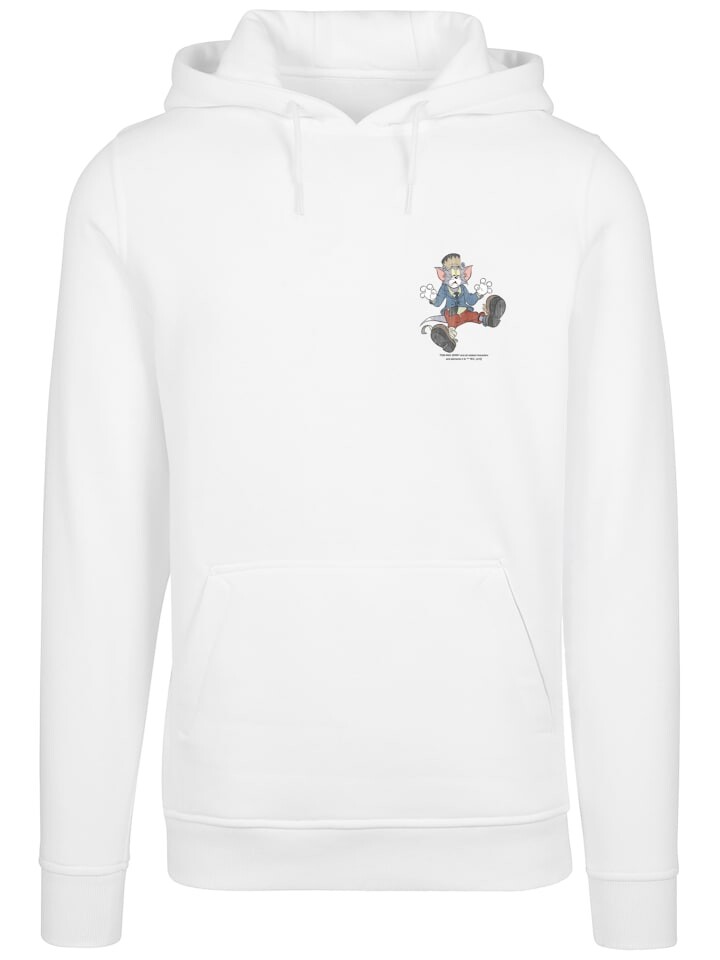 

Пуловер F4NT4STIC Hoodie Tom and Jerry TV Serie Faux Frankenstein Tom, белый