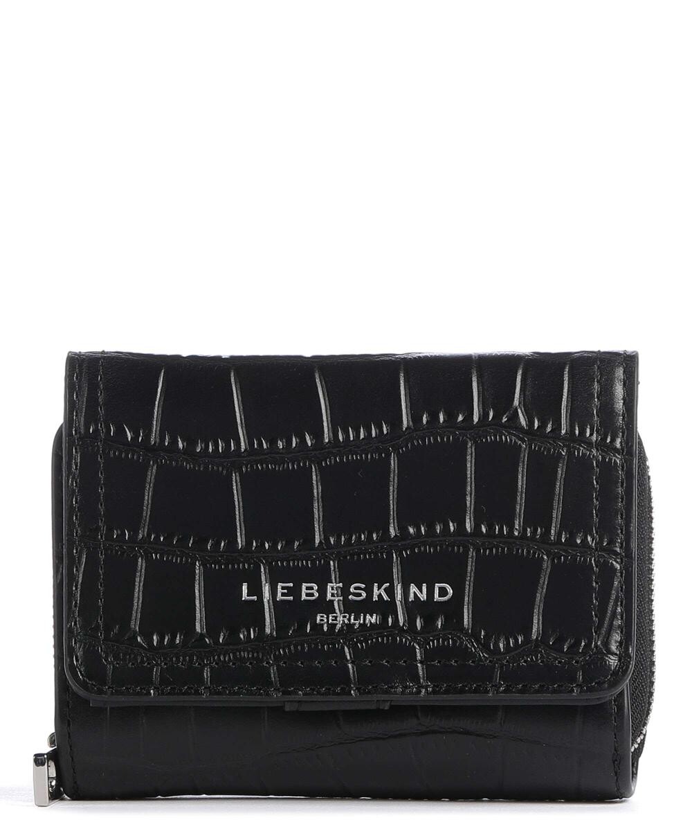 

Кошелек Chudy Croco Pablita из кожи с тиснением RFID Liebeskind, черный