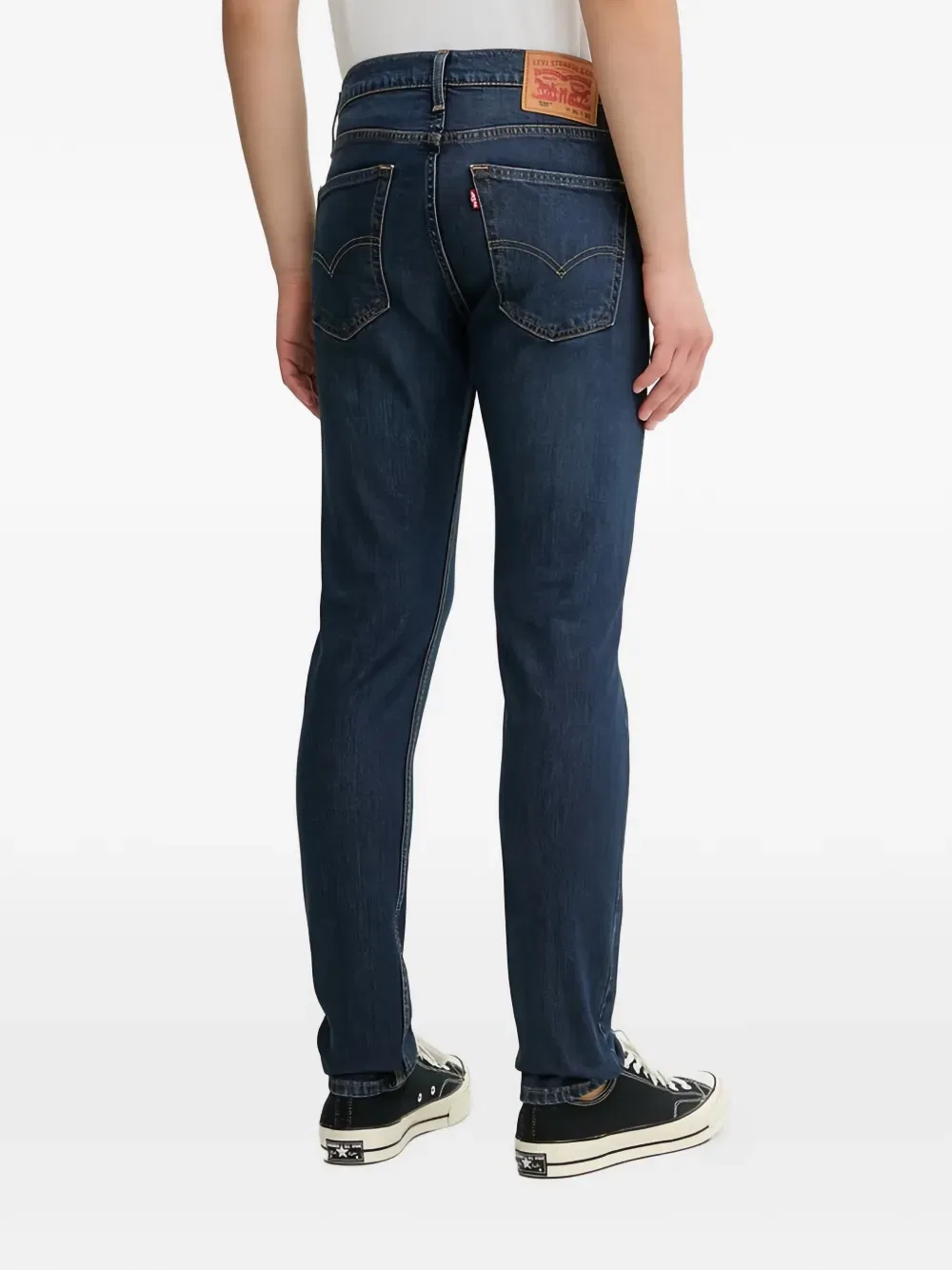 Узкие джинсы из денима Levi'S, синий — фото 3