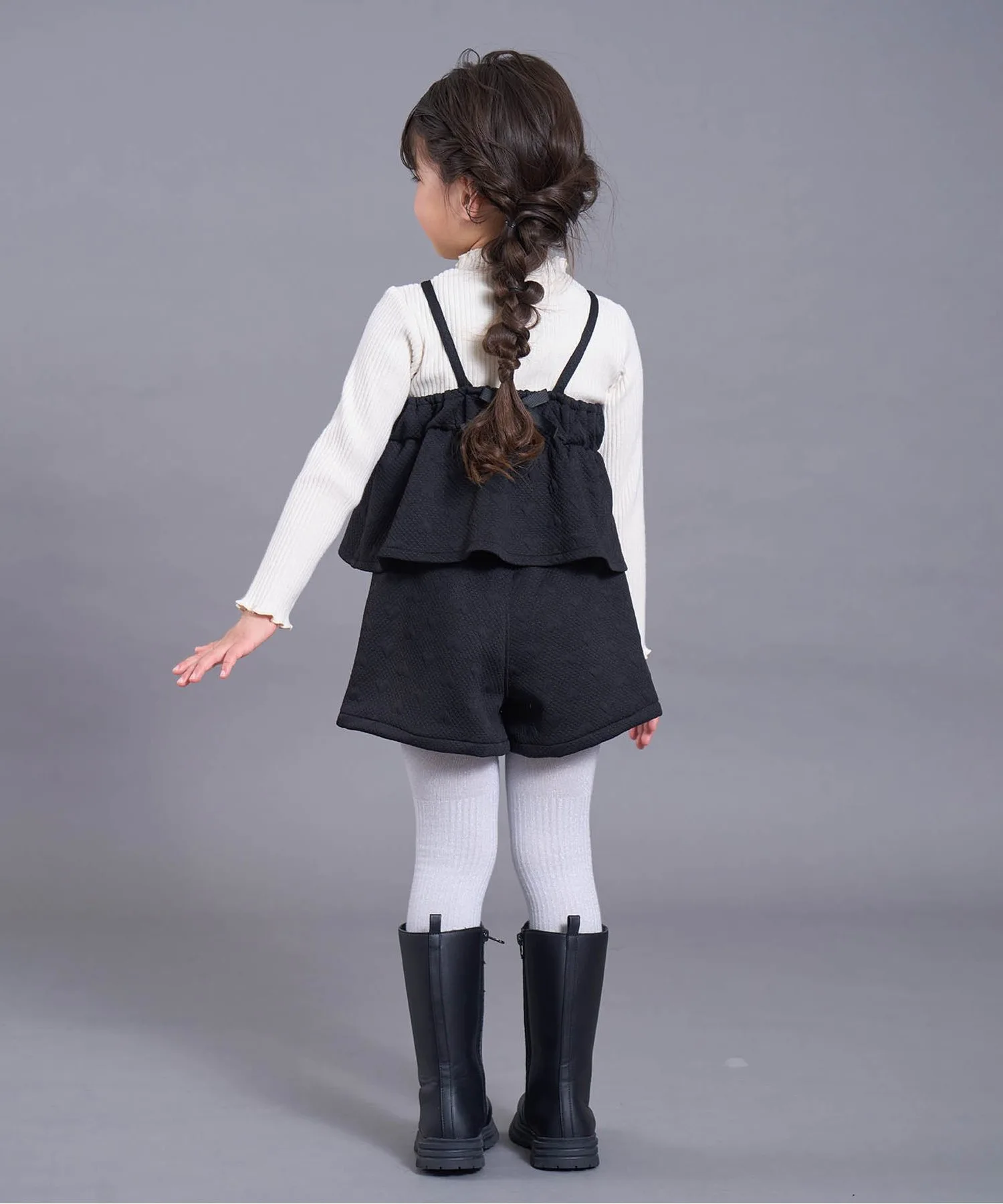 Детские шорты из твида Seraph FLUFFY SHORT PANTS мятные — фото 3