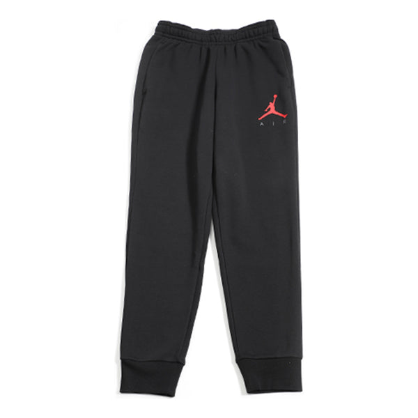 

Спортивные штаны Air Jordan Flying Man Logo Bundle Feet Fleece Lined Sports Long Pants Black, черный