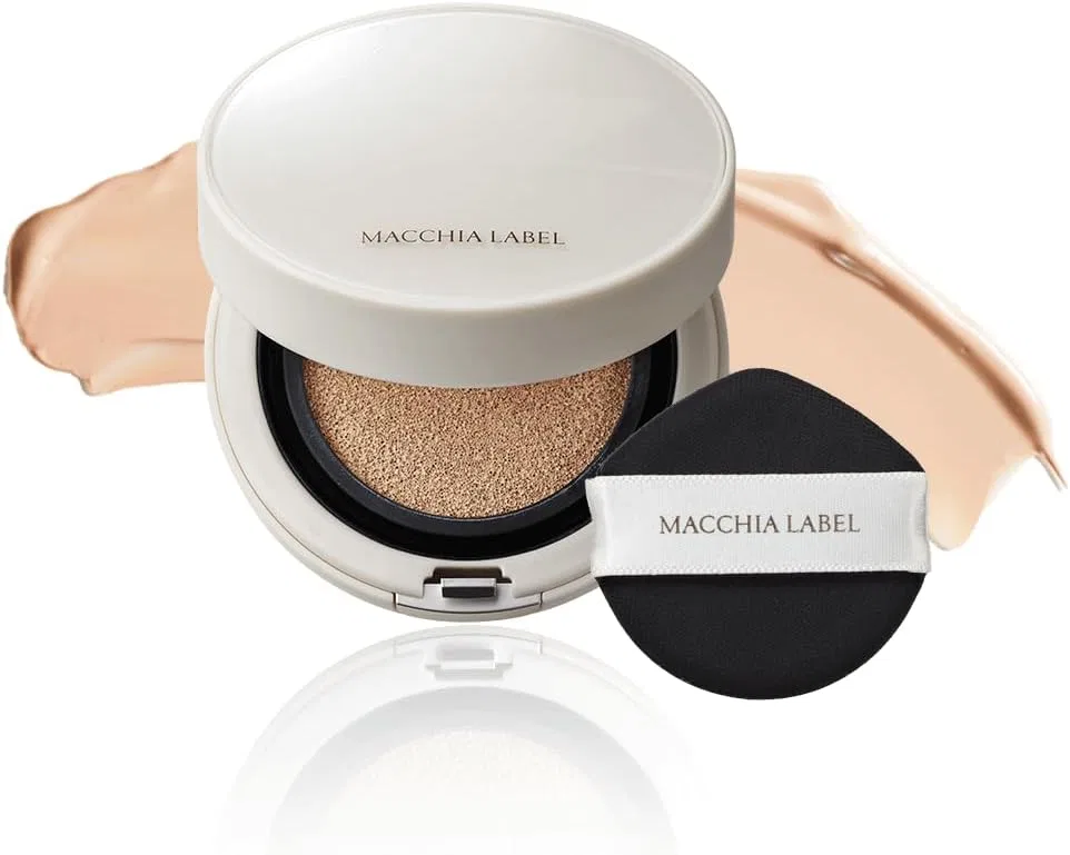 Тональная основа Matte Estevel Cushion MacchiaLabel, набор 3 предмета, оттенок Ochre