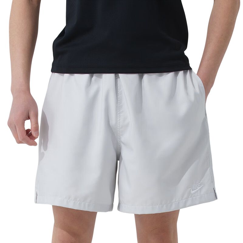 Спортивные шорты Club мужские light gray Nike, светло-серый — фото 3
