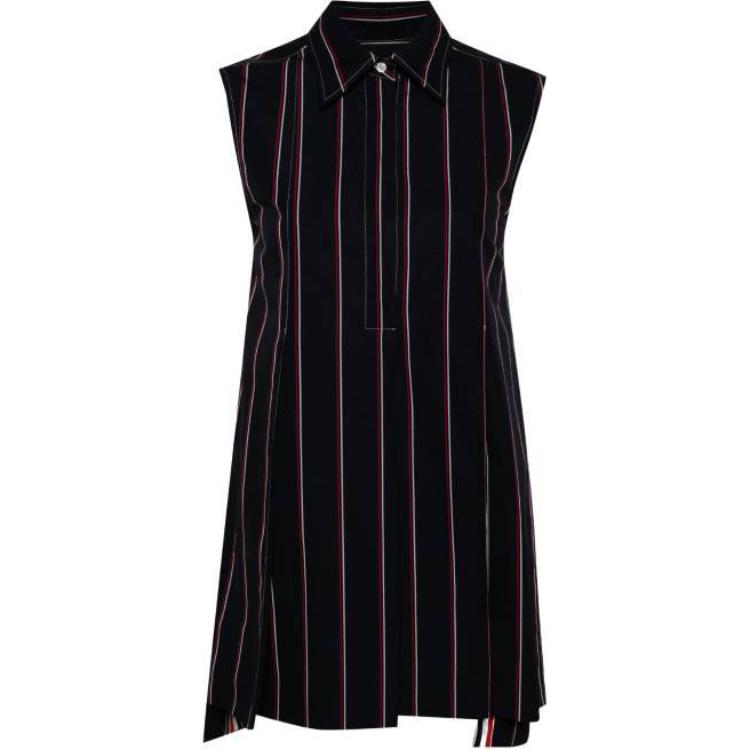 

Платье-рубашка RWB-stripe THOM BROWNE, темно-синий