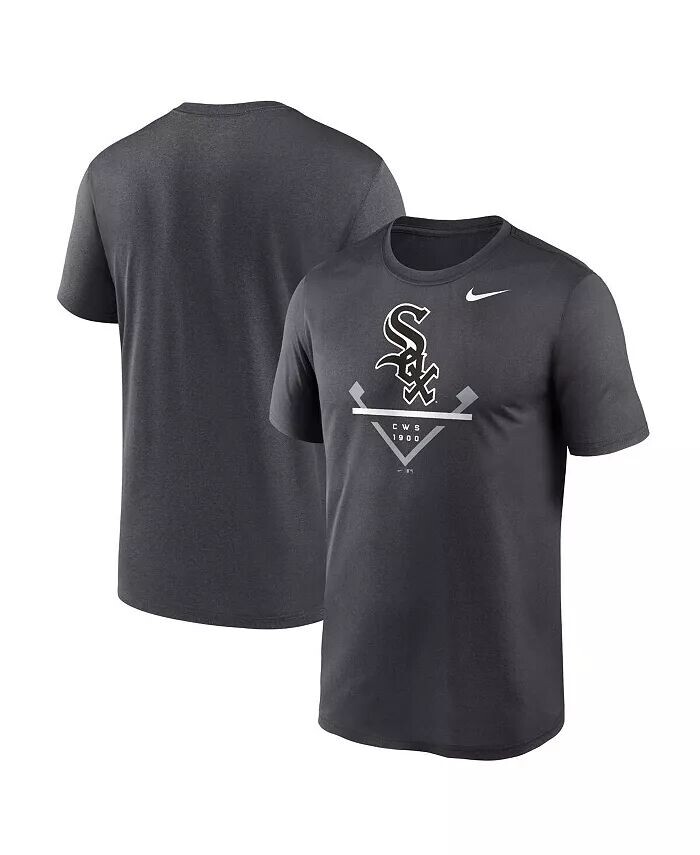 

Футболка мужская антрацитовая Chicago White Sox Big and Tall Icon Legend Performance Nike