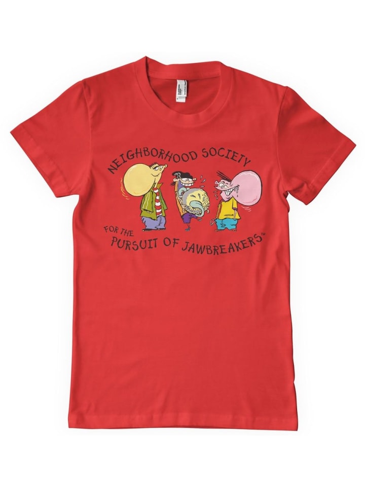 

Cartoon Network Футболка "Ed, Edd n Eddy Neighborhood Society T-Shirt" красного цвета, Красный, Cartoon Network Футболка "Ed, Edd n Eddy Neighborhood Society T-Shirt" красного цвета
