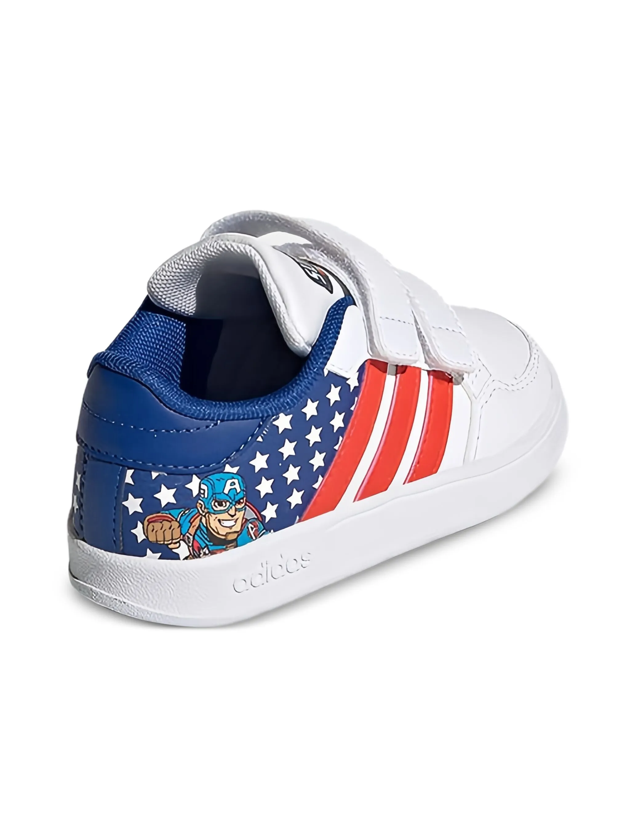 Кроссовки Breaknet Marvel - Captain America Adidas Kids, белый — фото 3