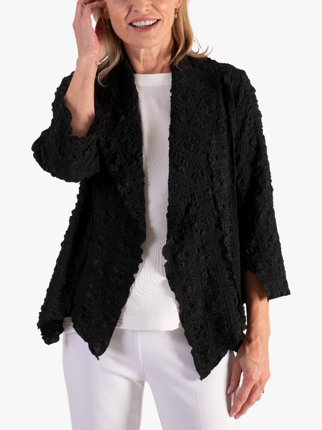 

Геометрическая фактурная куртка waterfall chesca, Black