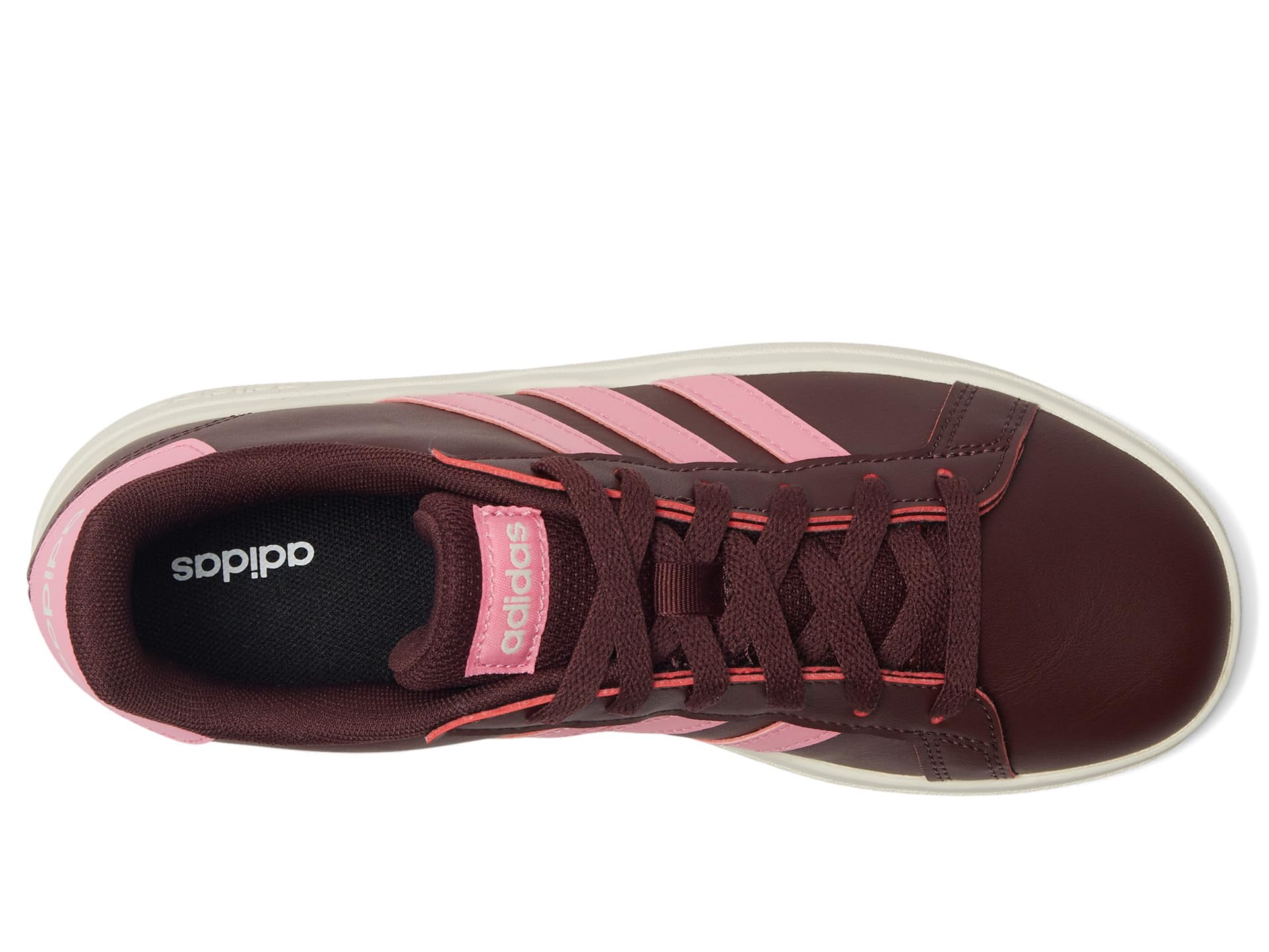 Кроссовки Adidas Kids Adidas Kids Grand Court 2.0 Sneaker, Aurora Ruby/Bliss Pink/Off-White — фото 2