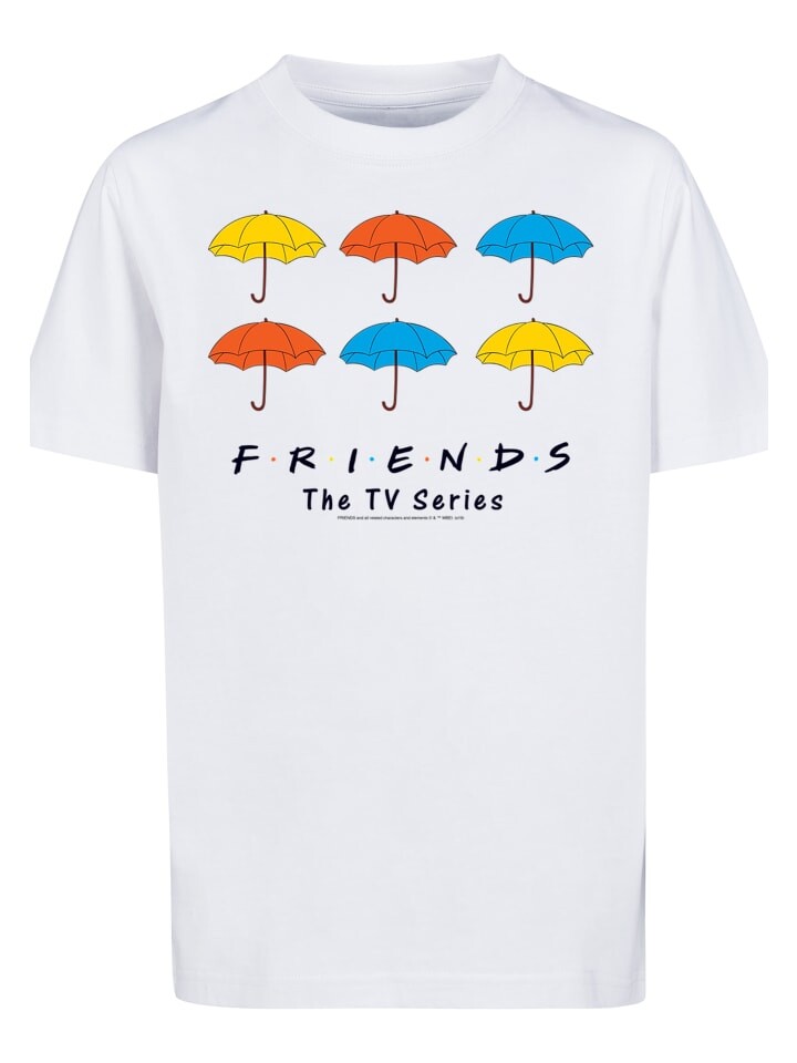 

Футболка F4NT4STIC FRIENDS Bunte Regenschirme, белый
