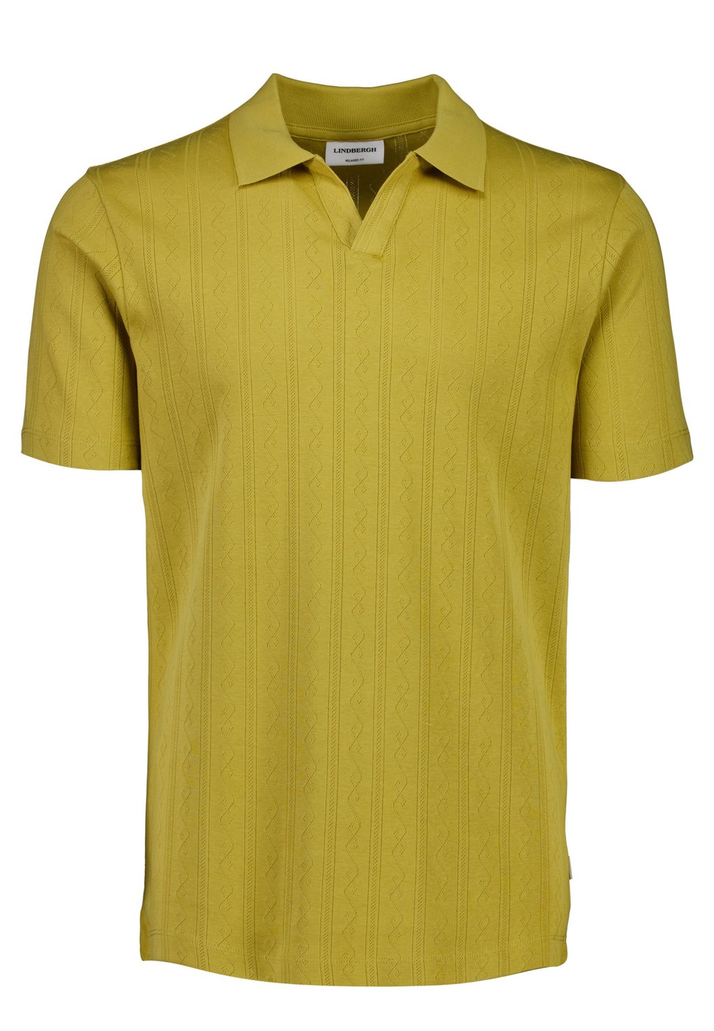 

Базовая футболка V-NECK POLO Lindbergh, коричневый