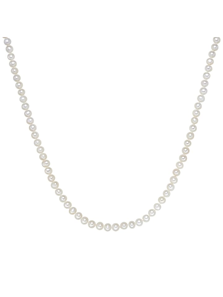 

Valero Pearls Серебряное колье с белой пресноводной культивированной жемчужиной