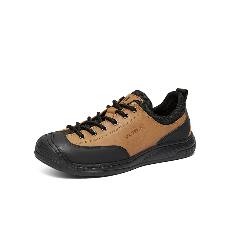 

HANG TEN Скользоустойчивые износостойкие низкие повседневные ботинки унисекс - земляной желтый/черный, цвет Earth Yellow/Black