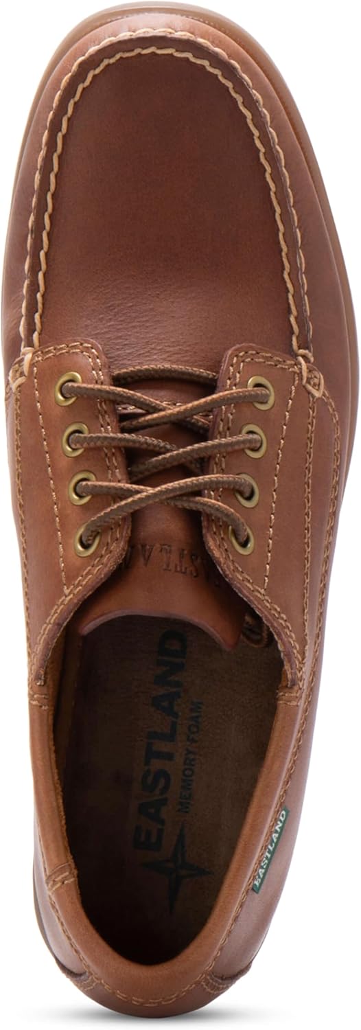Мужские мокасины Eastland Falmouth с четырьмя отверстиями для шнурков, Oak — фото 4