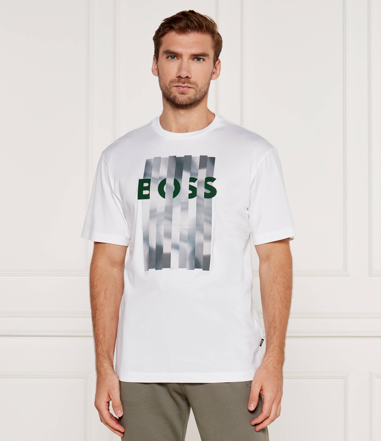 

Футболка BOSS BLACK C-Tessin Regular Fit, белый