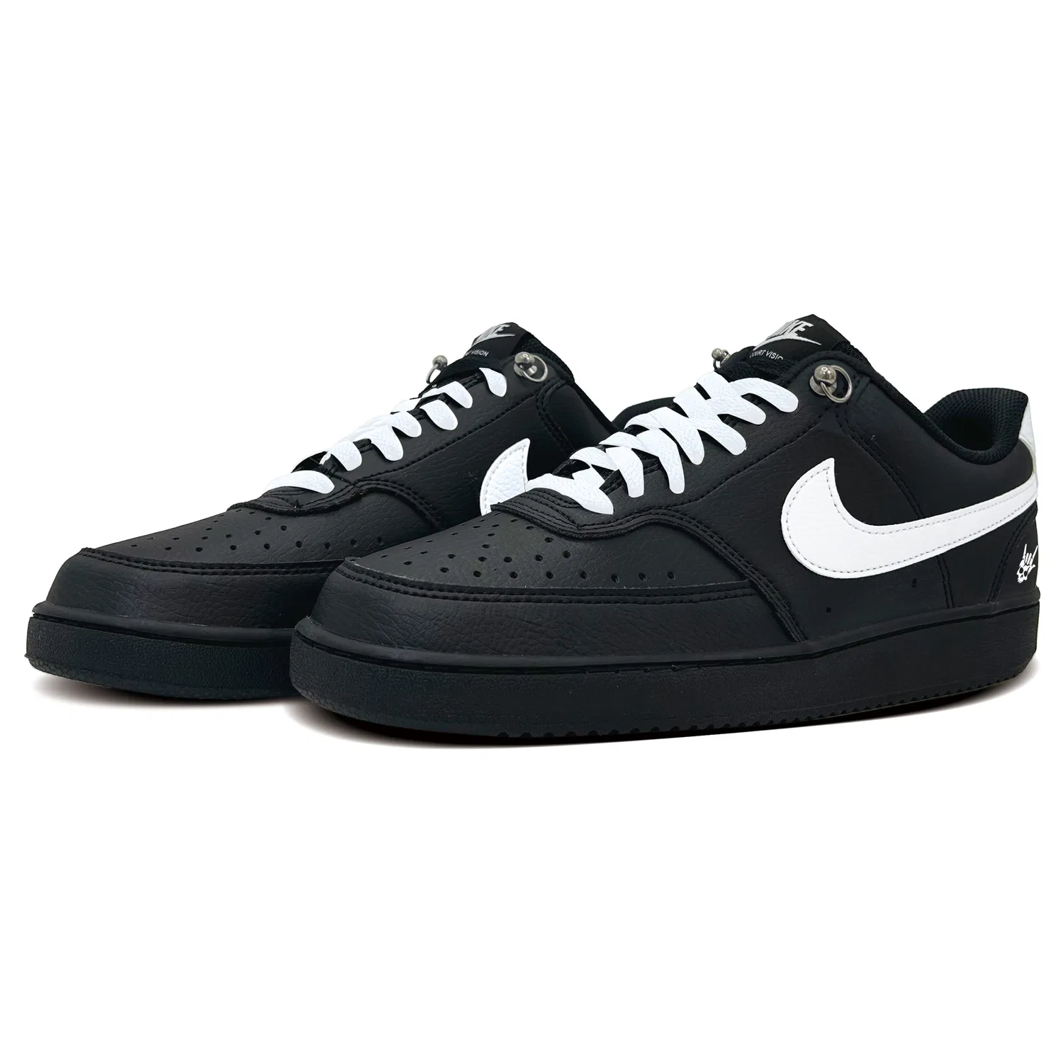 Кроссовки скейтбордические Nike Gamma Force белые — фото 4