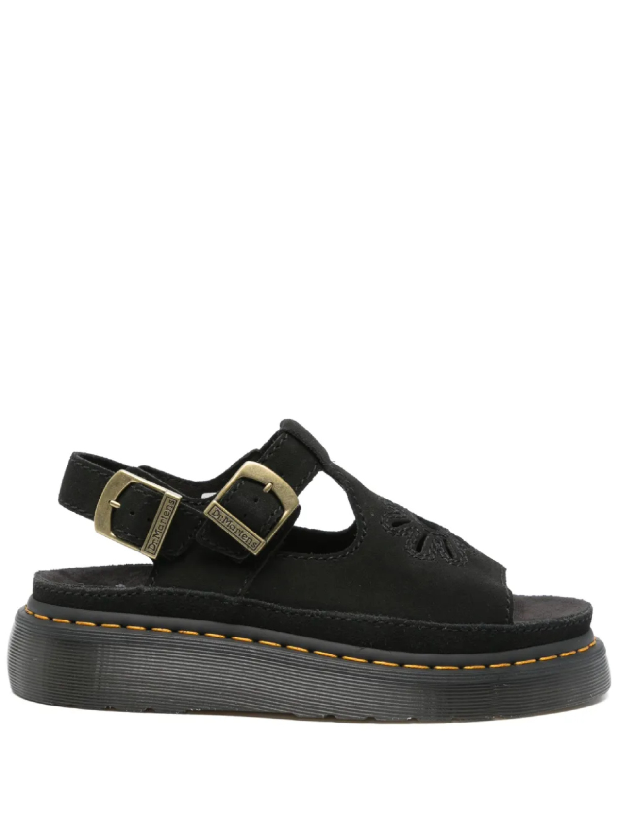 

Сандалии Dunnet Flower Dr. Martens, черный