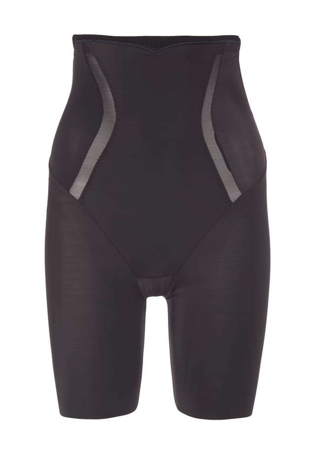 

Брюки с высокой талией и поясом Maidenform, черный