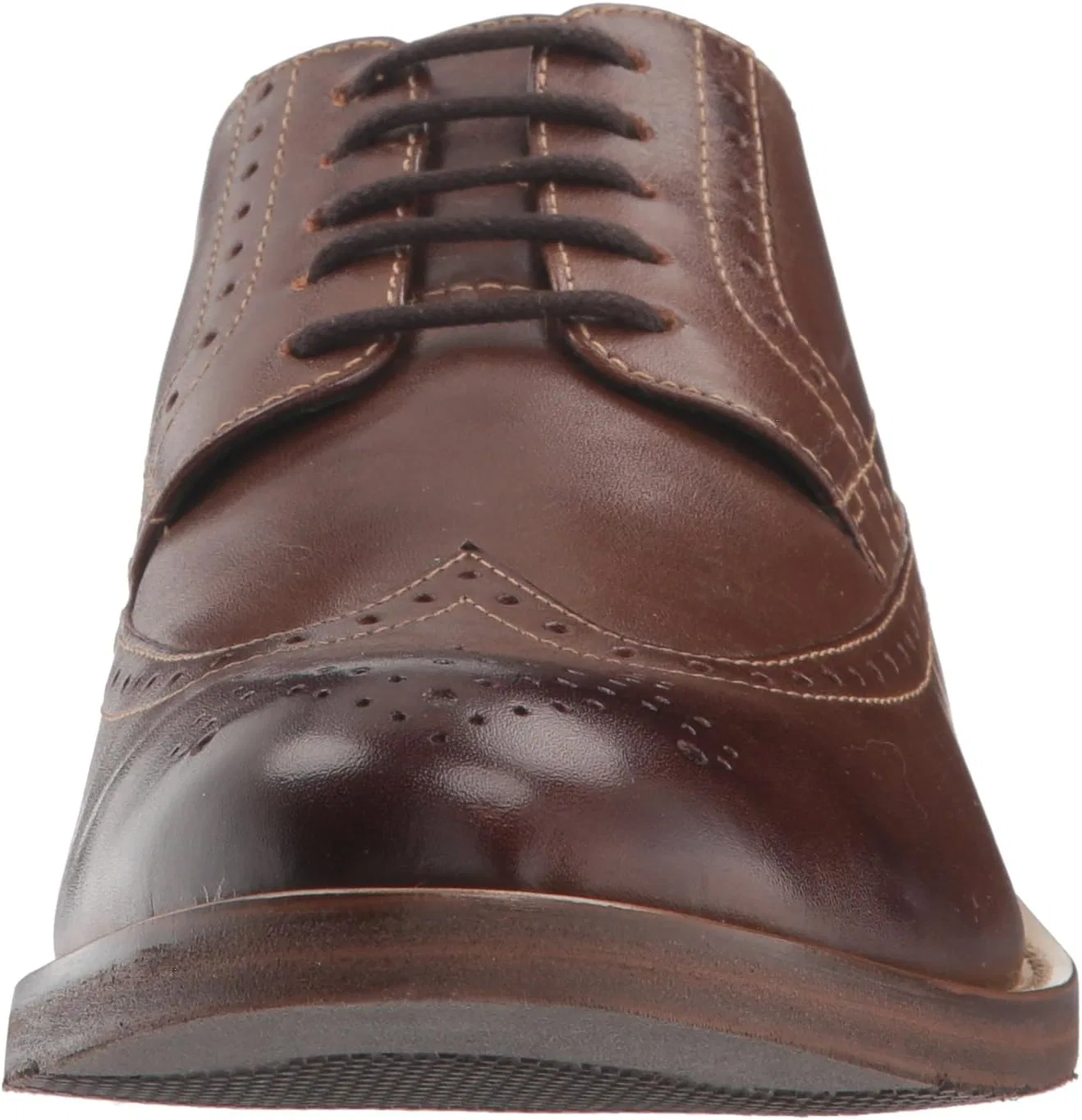 Туфли Nunn Bush Herren Middleton Wingtip Oxford, Brown — фото 2