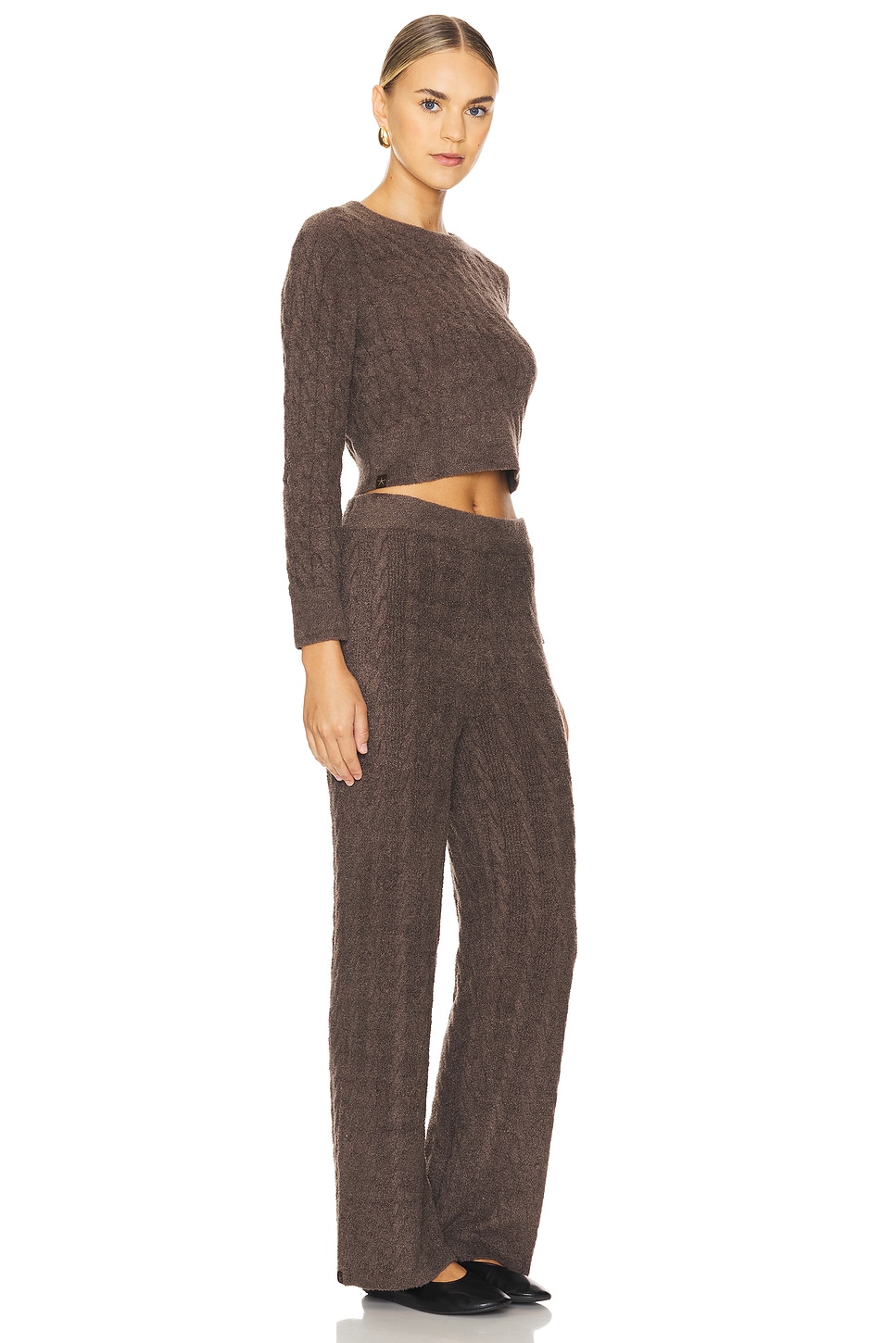 

X revolve cozychic lite комплект из свитера и брюк Barefoot Dreams, цвет java