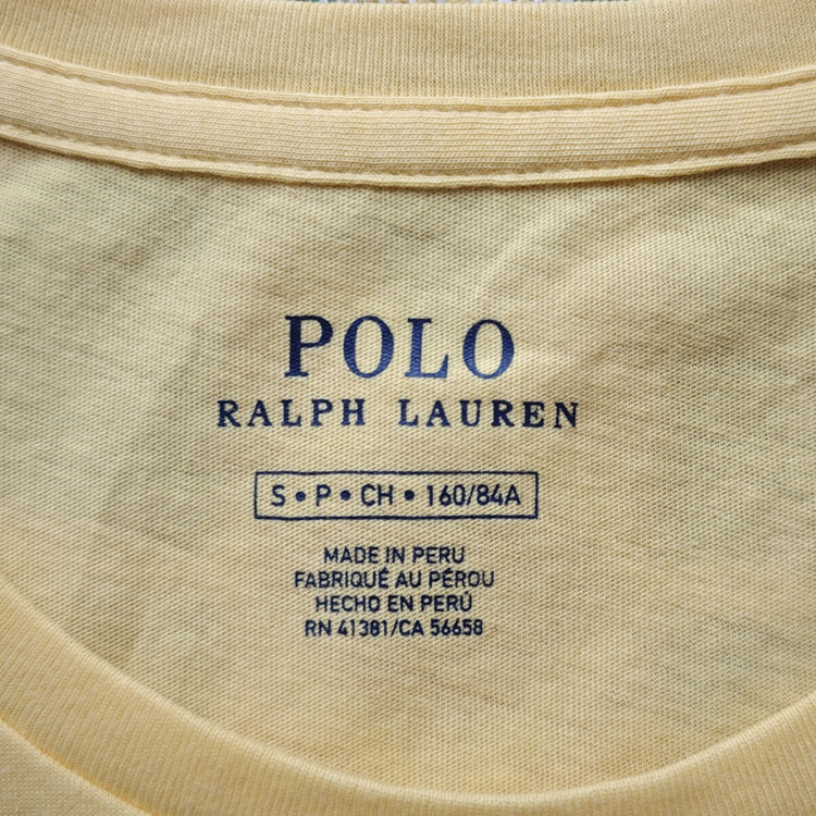 Футболка женская светло-желтая Polo Ralph Lauren — фото 3