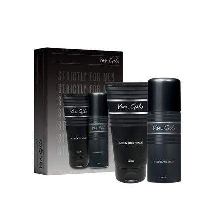 

Строго для мужчин Дезодорант спрей + Гель для душа