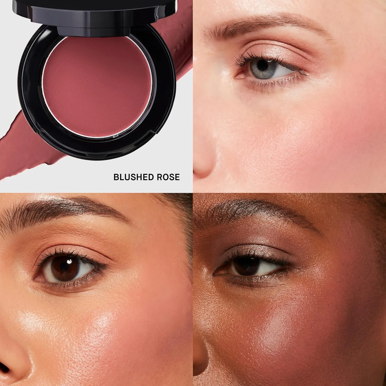 Кремовые румяна Bobbi Brown для губ и щек | Для естественного, сияющего румянец, 0,13 унции, 05 Blushed Rose (A rosey mauve) — фото 2