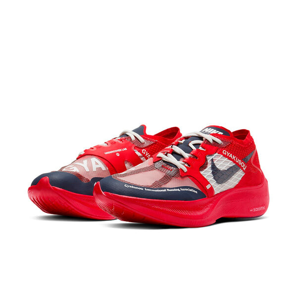 Кроссовки gyakusuo x zoomx vaporfly next% Nike, красный — фото 3