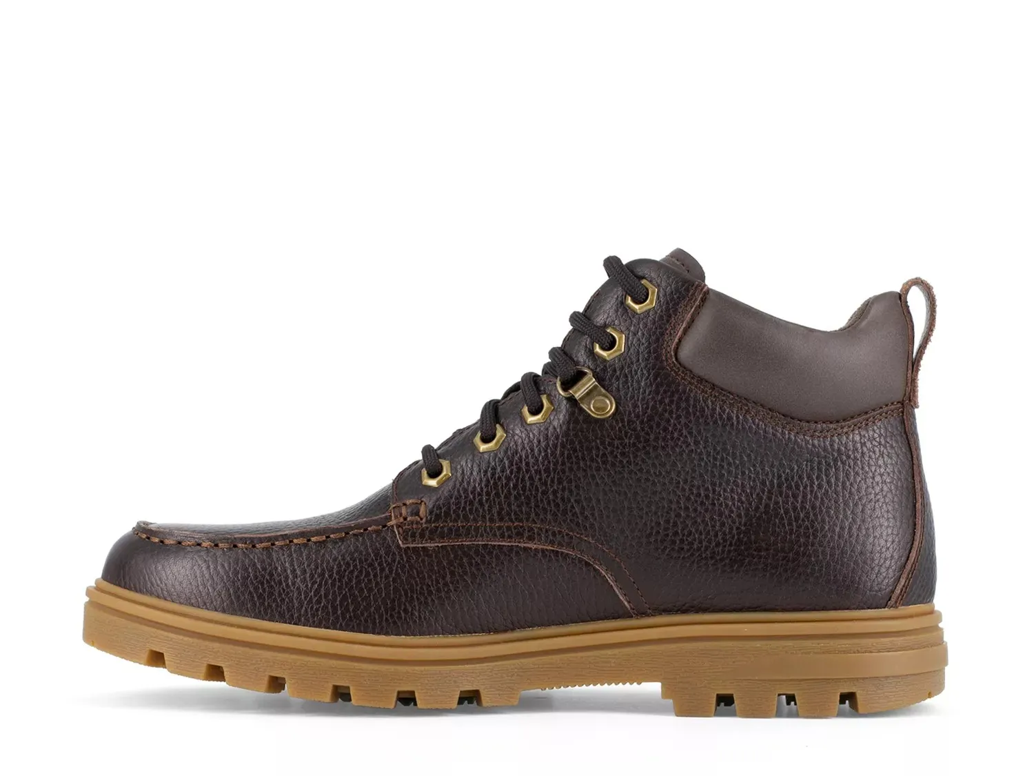 Ботинки Rockport Works Weather Or Not Alloy Toe Work Boot — мужские, темно-коричневые — фото 3