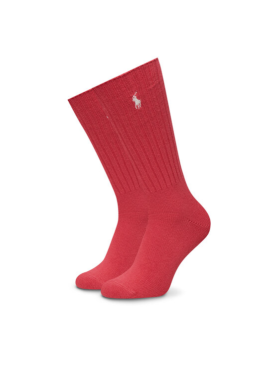 

Высокие женские носки 449915908035 Polo Ralph Lauren, розовый