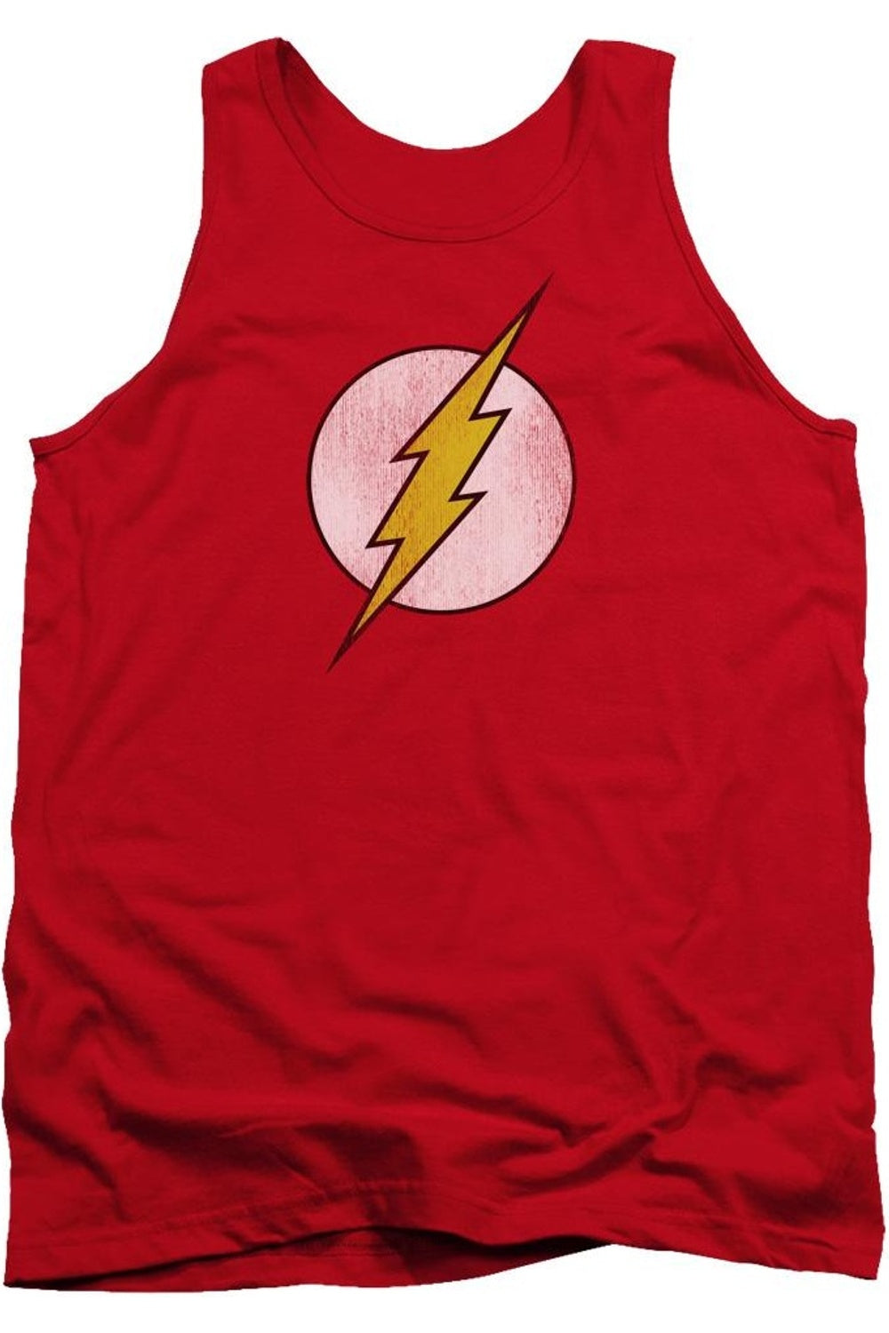 

Майка для взрослых с логотипом Flash Flash от DC Comics Gildan, красный