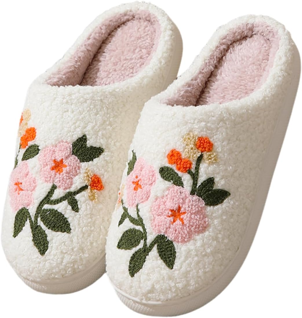 

Тапочки Cxvzr для собак для женщин и мужчин, милые тапочки с корги и бордер колли, пушистые, теплые, с нескользящей подошвой для дома, Rose