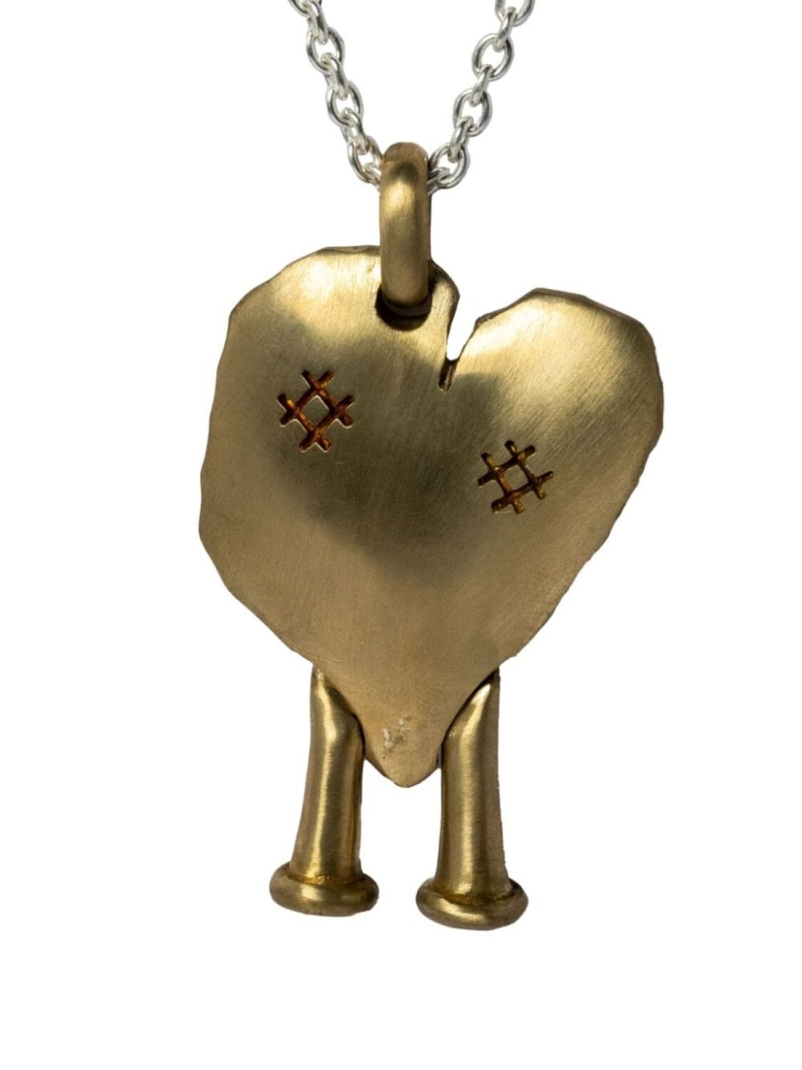 

Колье Heart Boy Parts of Four, серебряный