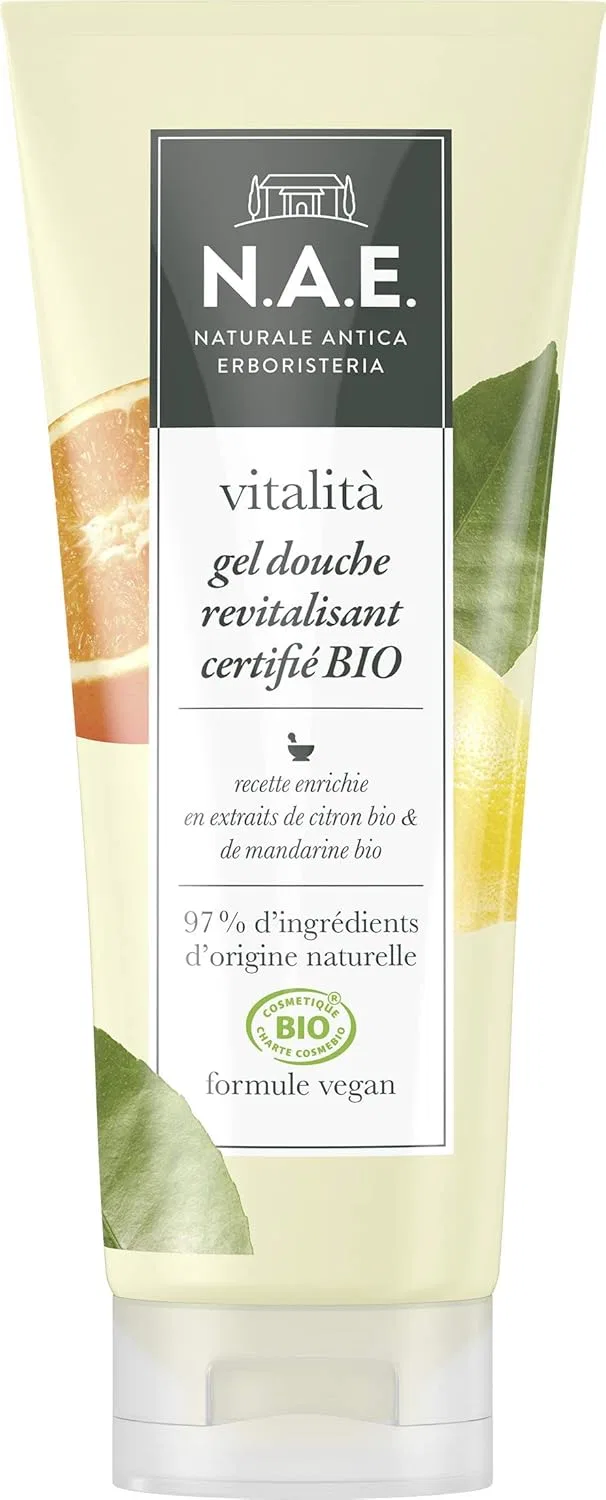 Органический сертифицированный гель для душа N.A.E. Vitalising N.A.E. Naturale Antica Erboristeria