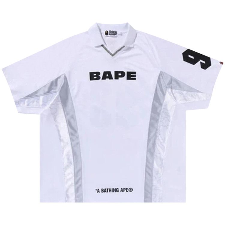 

Джерси BAPE Multi Logo Relaxed Fit Soccer Jersey, White