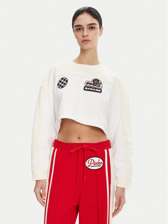

Свободный крой толстовки 105265 Pinko, белый