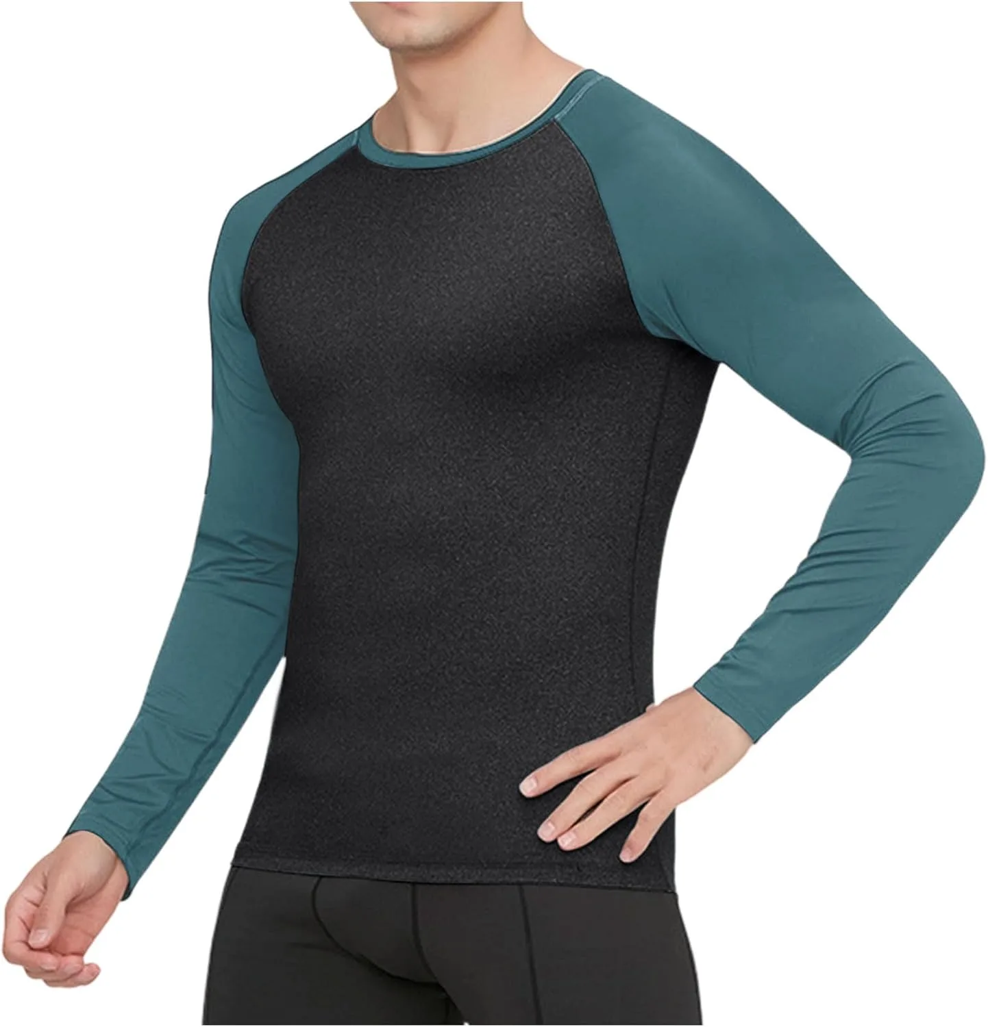 

Мужская футболка Raglan для тренировок, Slim Fit, длинный рукав Dovford