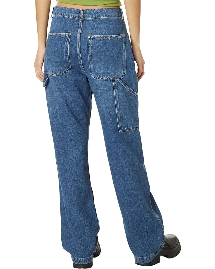 

Джинсы AllSaints Mia Carpenter Jean, цвет Mid Indigo