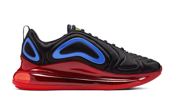 Кроссовки air max 720 Nike, черный — фото 2