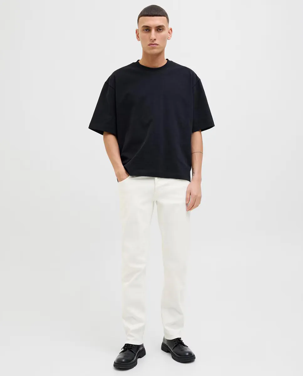 

Узкие джинсы с мужскими карманами Jack & Jones, белый