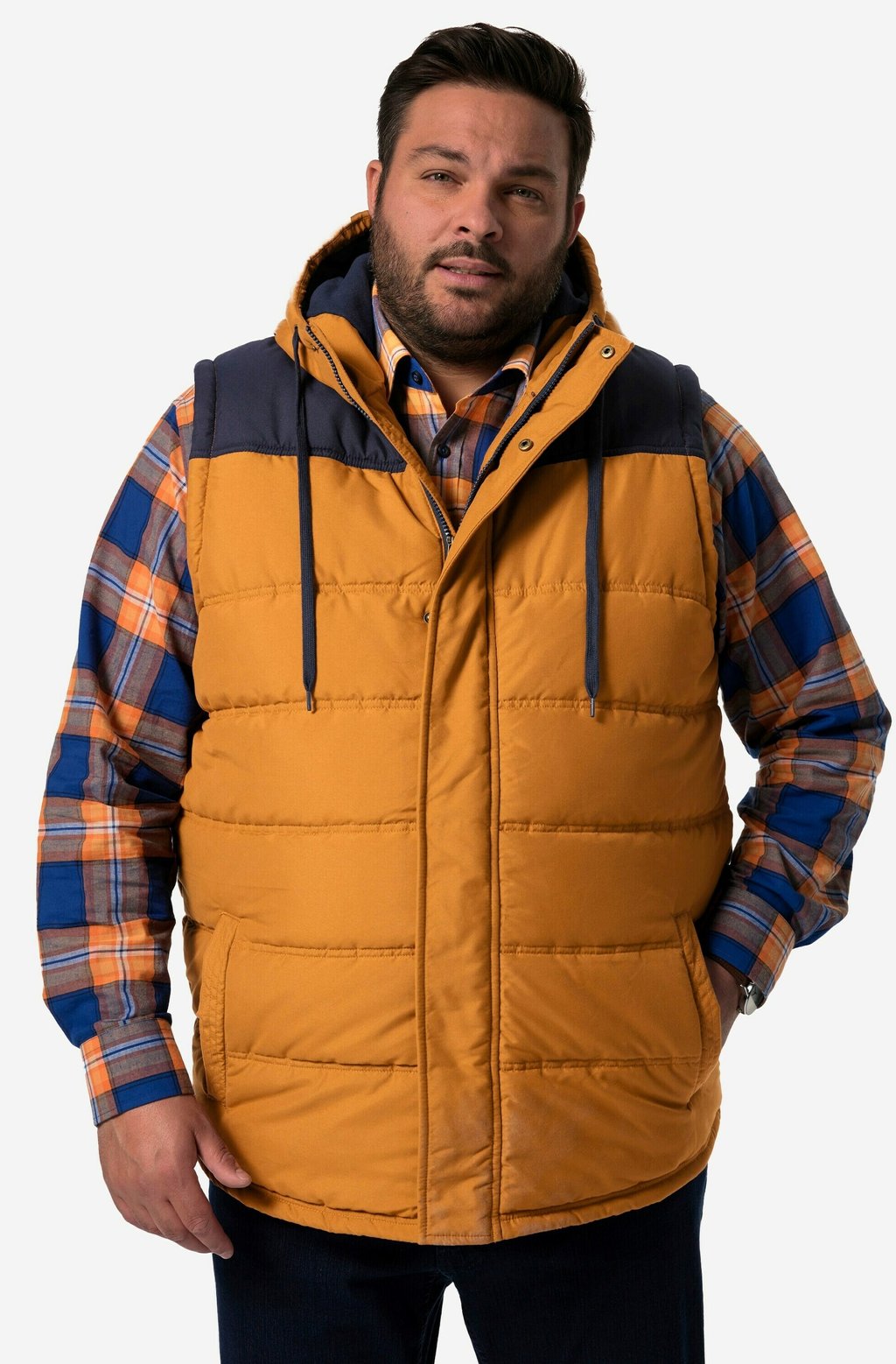 

Жилет OUTDOOR KAPUZE Men Plus, коричневый