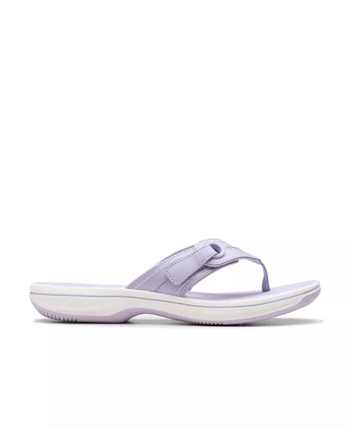 Женские сандалии Cloudsteppers Breeze Reyna H Slip-On Clarks, фиолетовый — фото 2