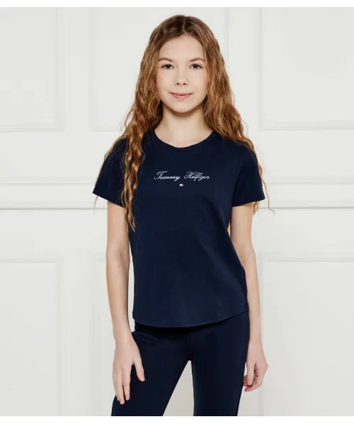 

Футболка Slim fit Tommy Hilfiger, синий