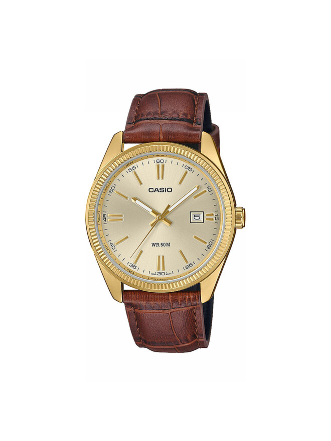

Часы Timeless Collection Mtp-1302Pgl-9Avef Casio, коричневый