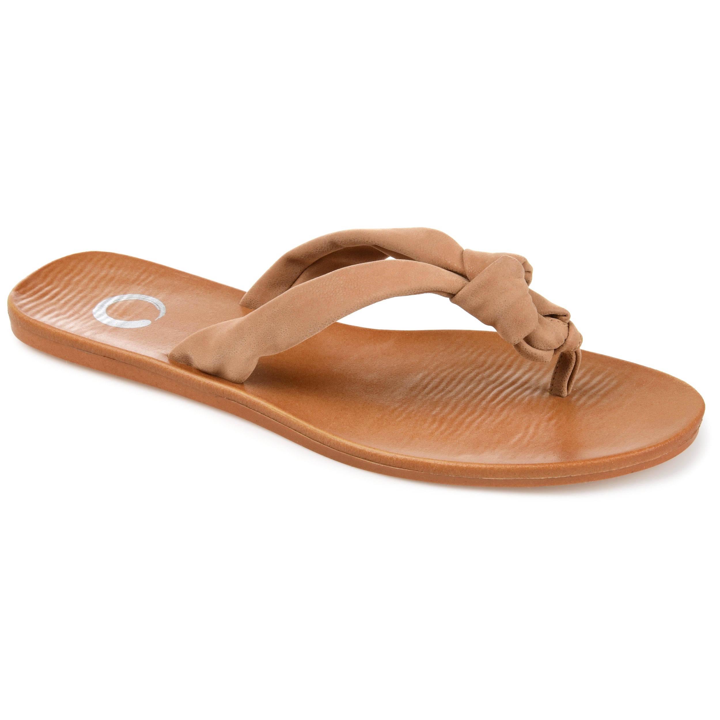 Женские сандалии Journee Brindle Journee Collection, цвет tan