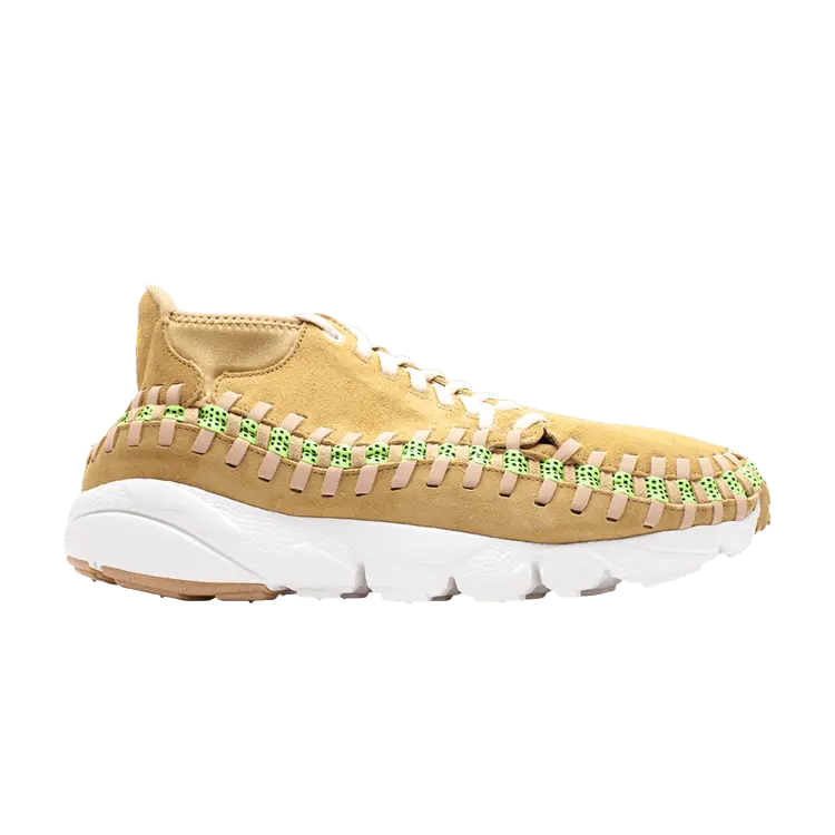 

Кроссовки Nike Air Footscape Woven Chuka Knit, золотой