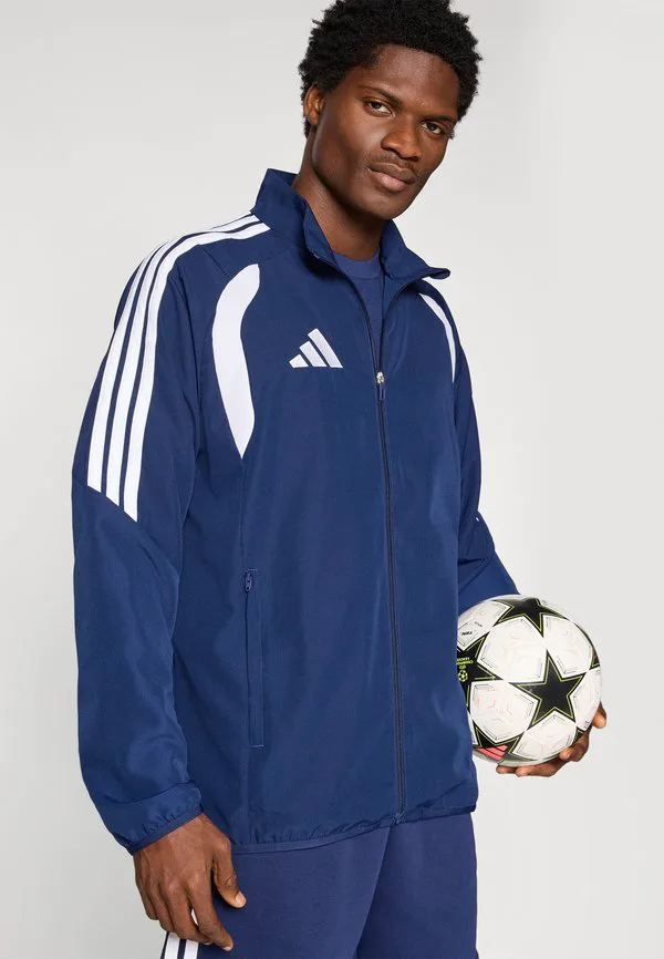 Куртка-Ветровка для презентации лиги tiro26 Adidas Performance, Team Navy Blue/White — фото 4