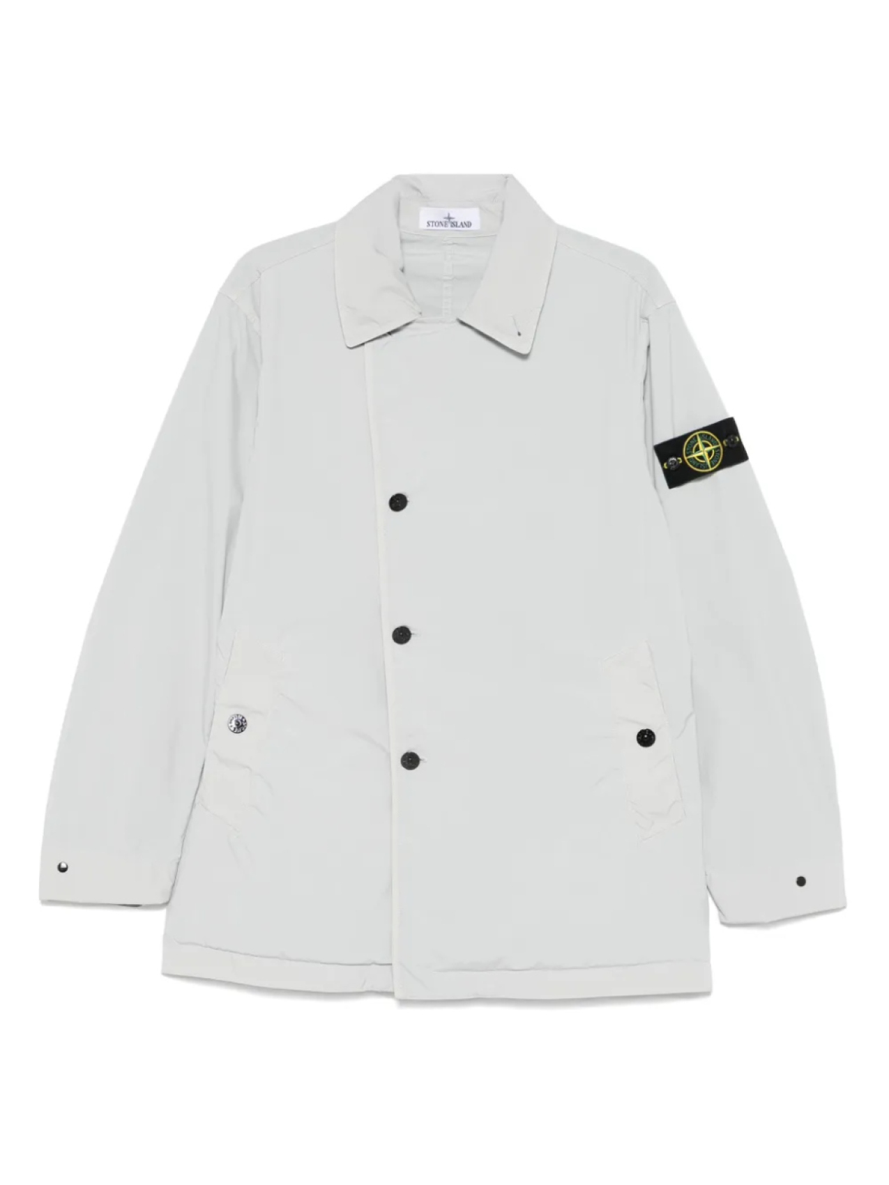 

Stone Island куртка с нашивкой Compass, синий