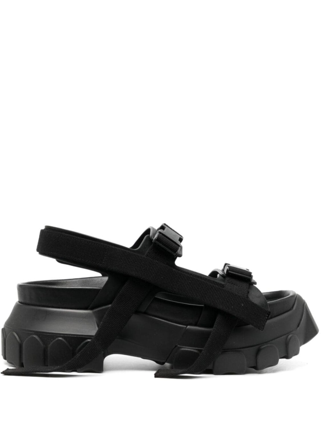 

Rick Owens массивные сандалии Tractor, черный