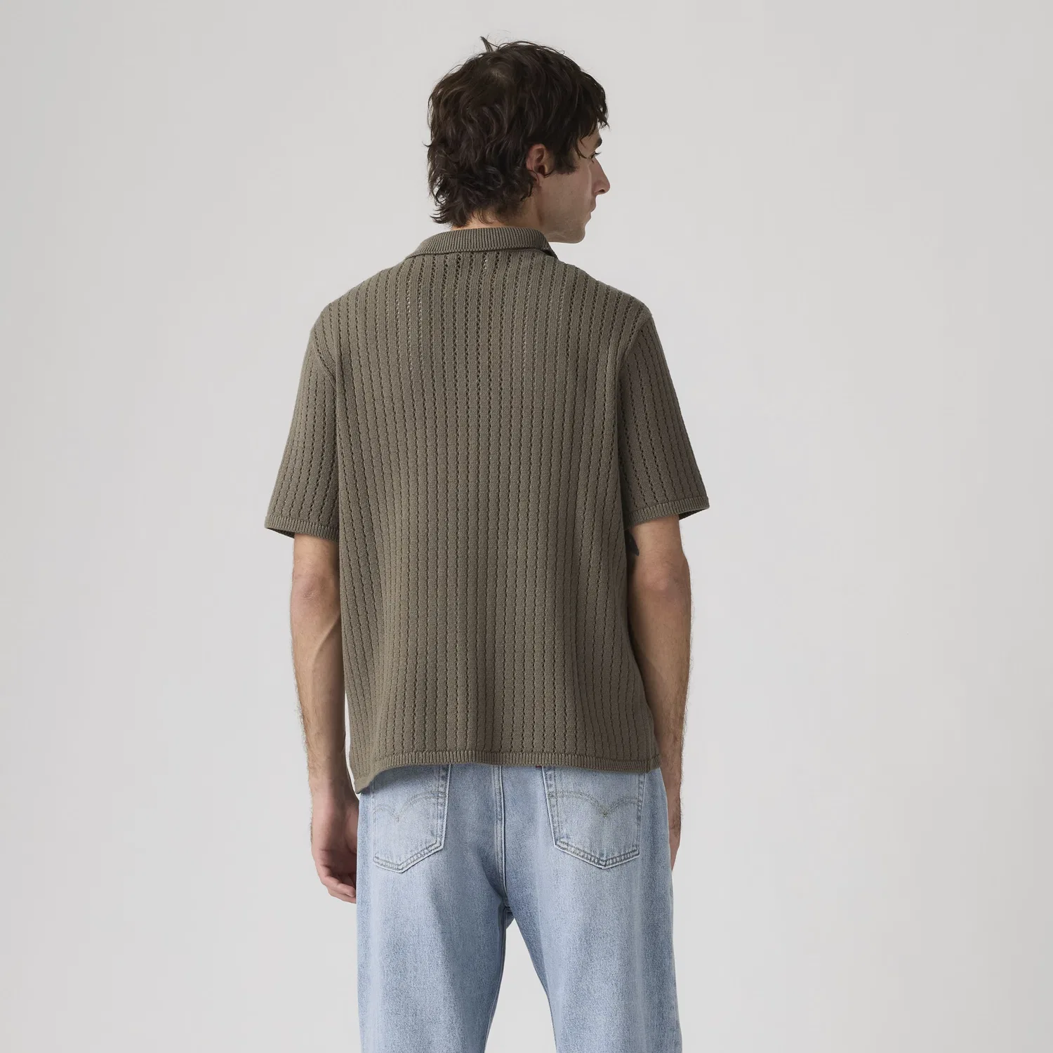 Вязаная рубашка Costa Knit Camp Levi's, Brown — фото 4